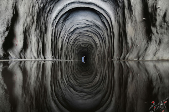 تونلی برای منحرف کردن آب رودخانه سائو فرانسیسکو برای استفاده در چهار ایالت در برزیل 