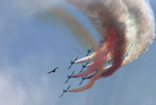 تیم ملی آکروباتیک نیروی هوایی،رم،2ژوئن2015