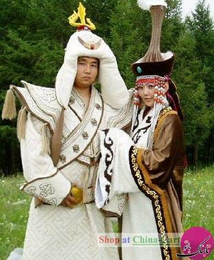 لباس ازدواج در مغولستان