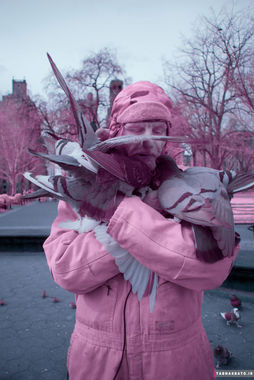 شهر نیویورک از نگاه فرو سرخ لنز دوربین رایان برگ، عکاس امریکایی