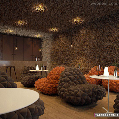 دکوراسیون و طراحی داخلی رستوران - Twister Ukraine