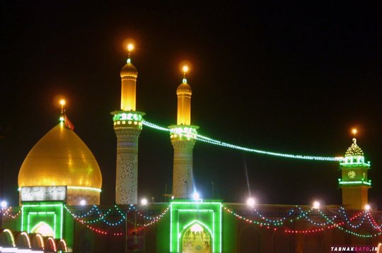 تصاویری از بارگاه زیبا و آسمانی حضرت عباس (ع)