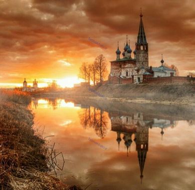 غروب آفتاب ، سنت پترزبورگ،روسیه