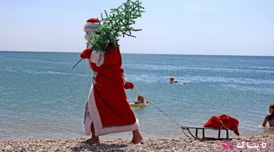 سانتا کروز (بابا نوئل) در یونان 