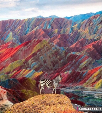 پرو، آمریکای جنوبی، کوه رنگین کمان